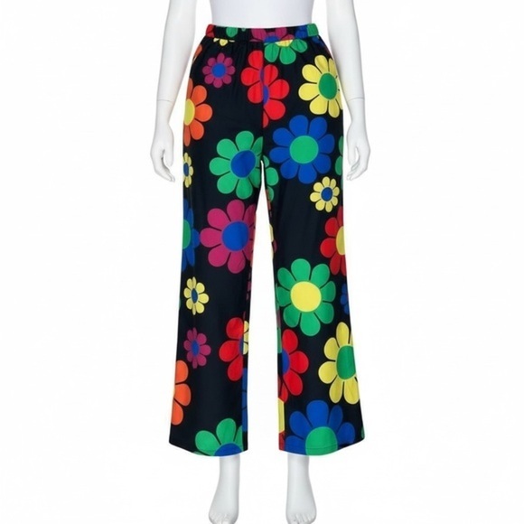 Pants - Colorful Floral Women's Pants